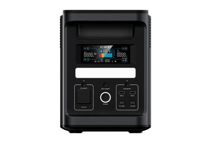 mobile solar power station